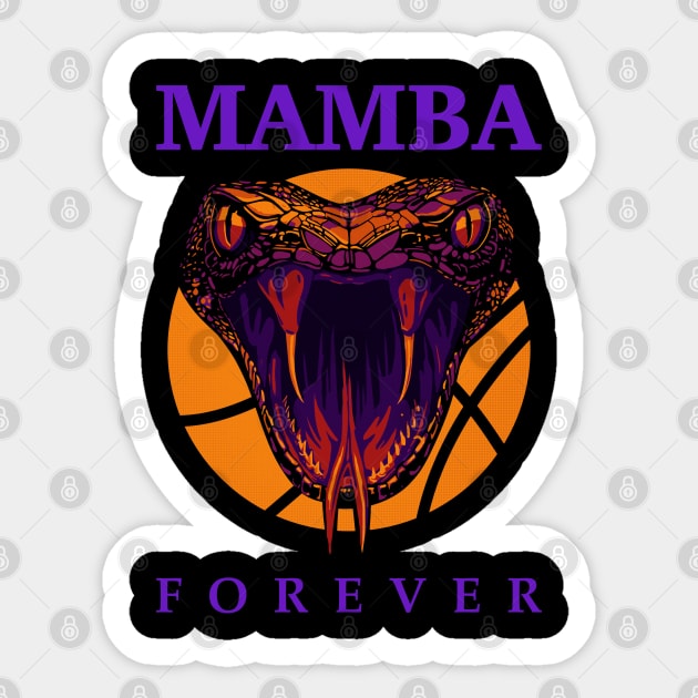 Mamba Forever Sticker by BAJAJU